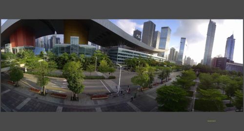 深圳市平安城市全景監控項目案例之一