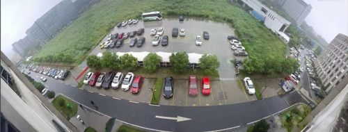 杭州市某園區停車場全景監控項目應用之一圖片