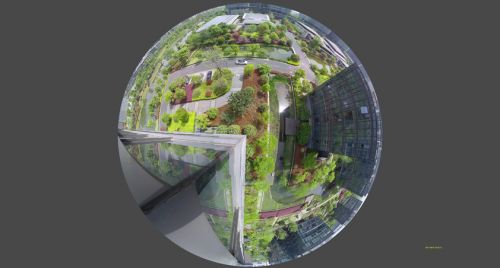 杭州市某科技園區全景監控項目應用案例之一圖片