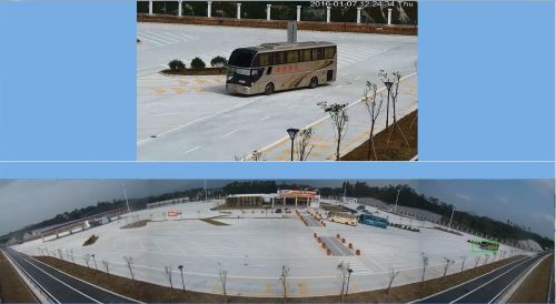 廣東省某高速公路服務區智能追蹤項目完工圖片